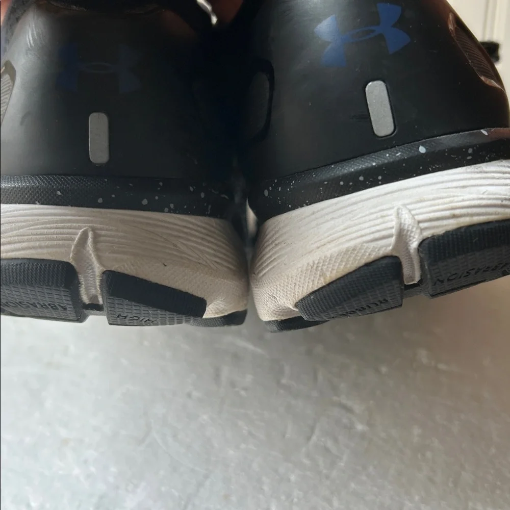 Under Armour Women Charged Bandit2 LaceUp Running Athletic Sneakers size 9 blue